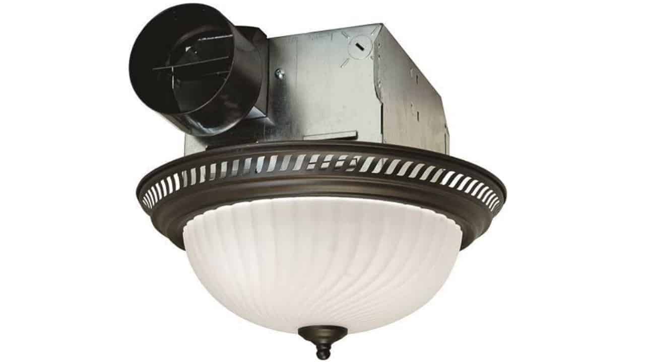 Air King fan with a light